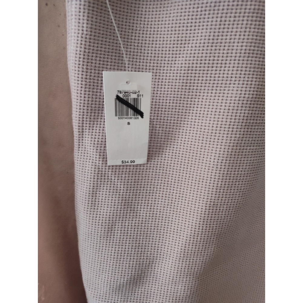 Old Navy Men Lavender Thermal Shirt - Picture 6 of 8